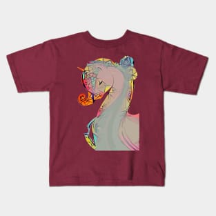 Abstract Unicorn Kids T-Shirt